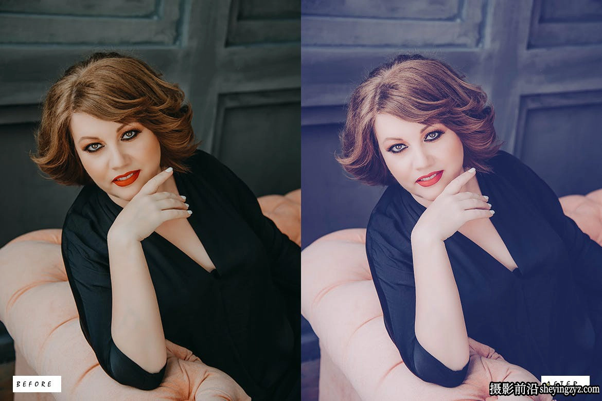 12种免费复古暖色调电影人像LR预设 Portrait Lightroom Presets