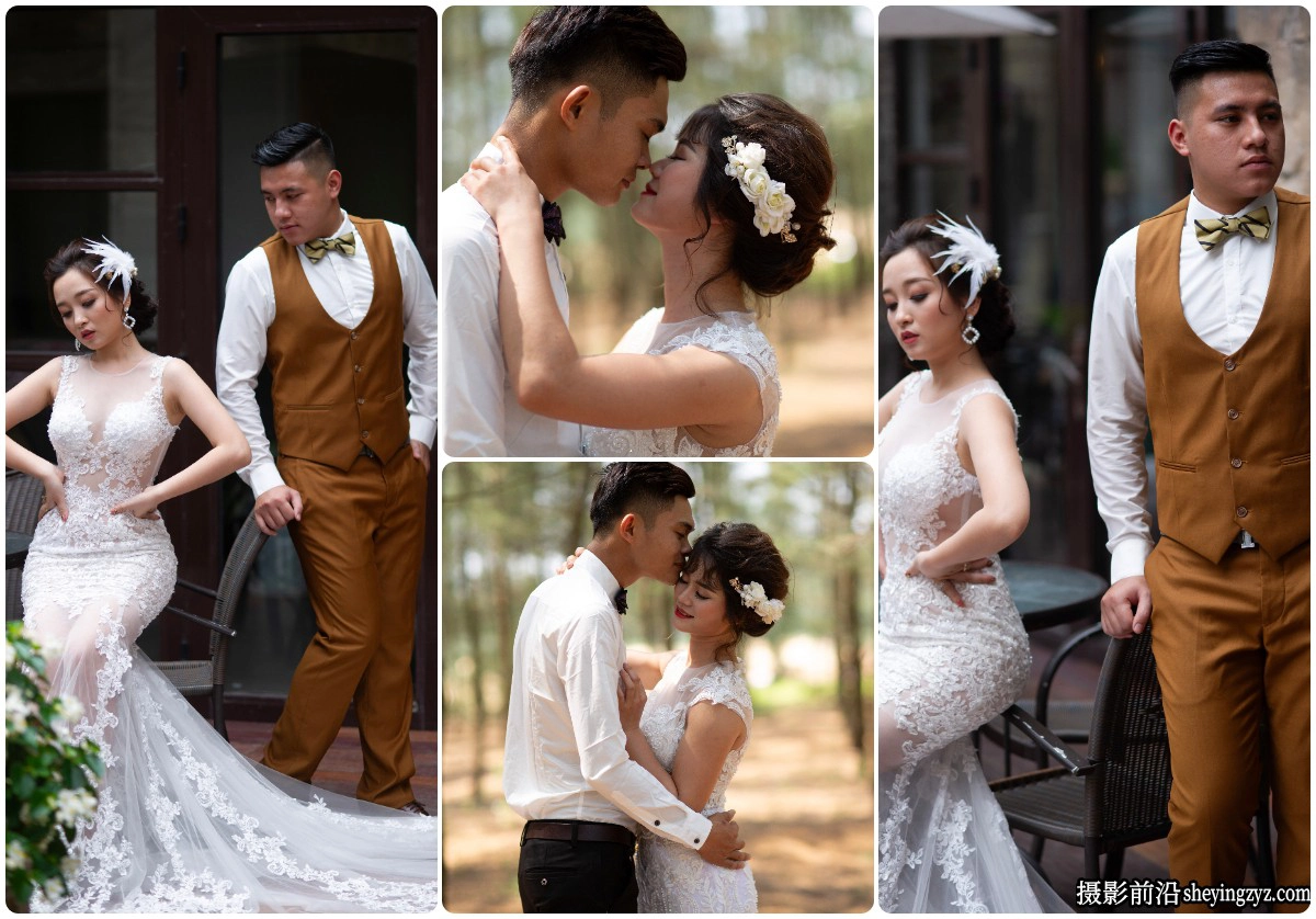 婚纱情侣人像摄影未修RAW原图练习素材32张