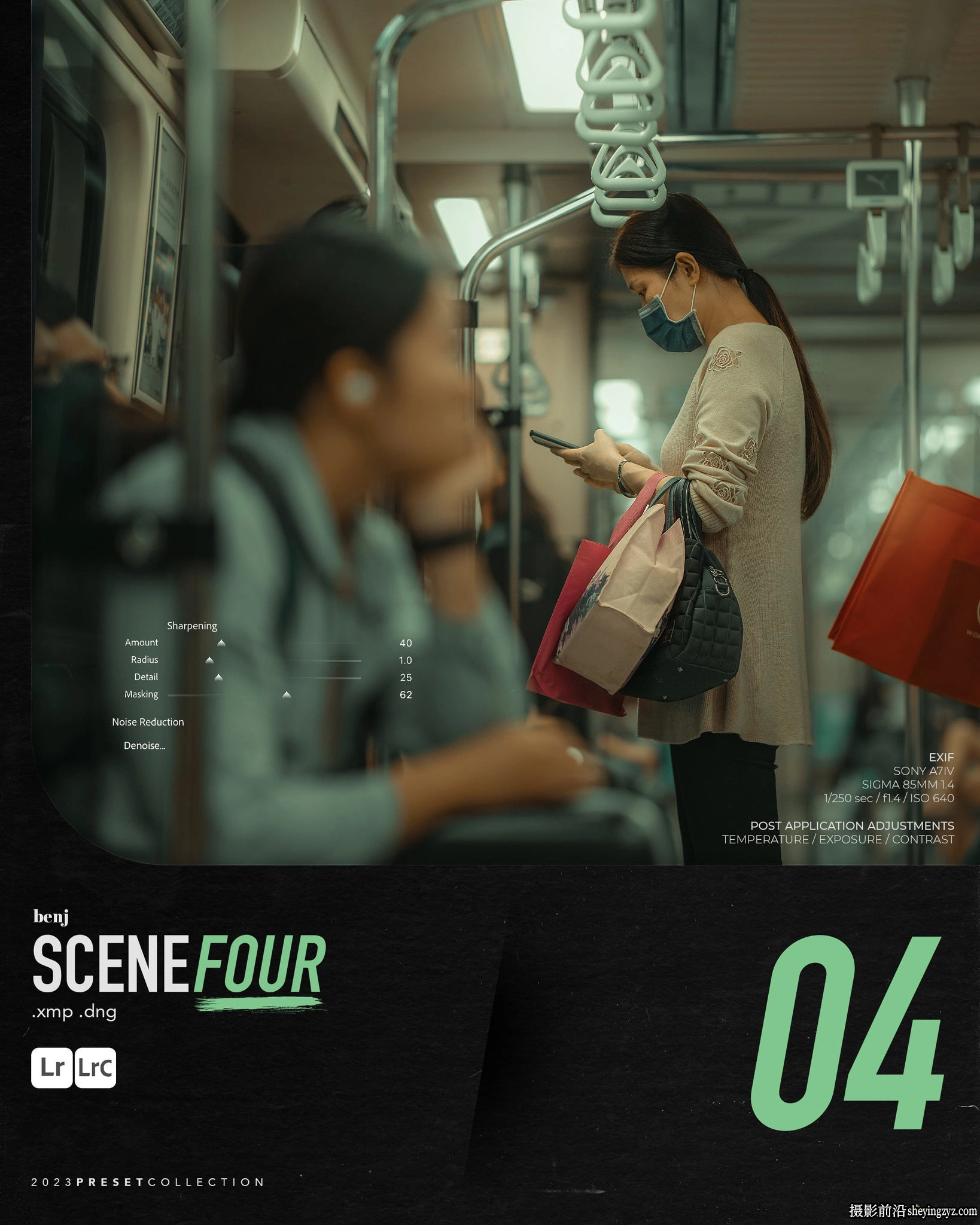 摄影师 Benj Villena 最佳8套街头摄影电影场景lr预设–SCENES Preset