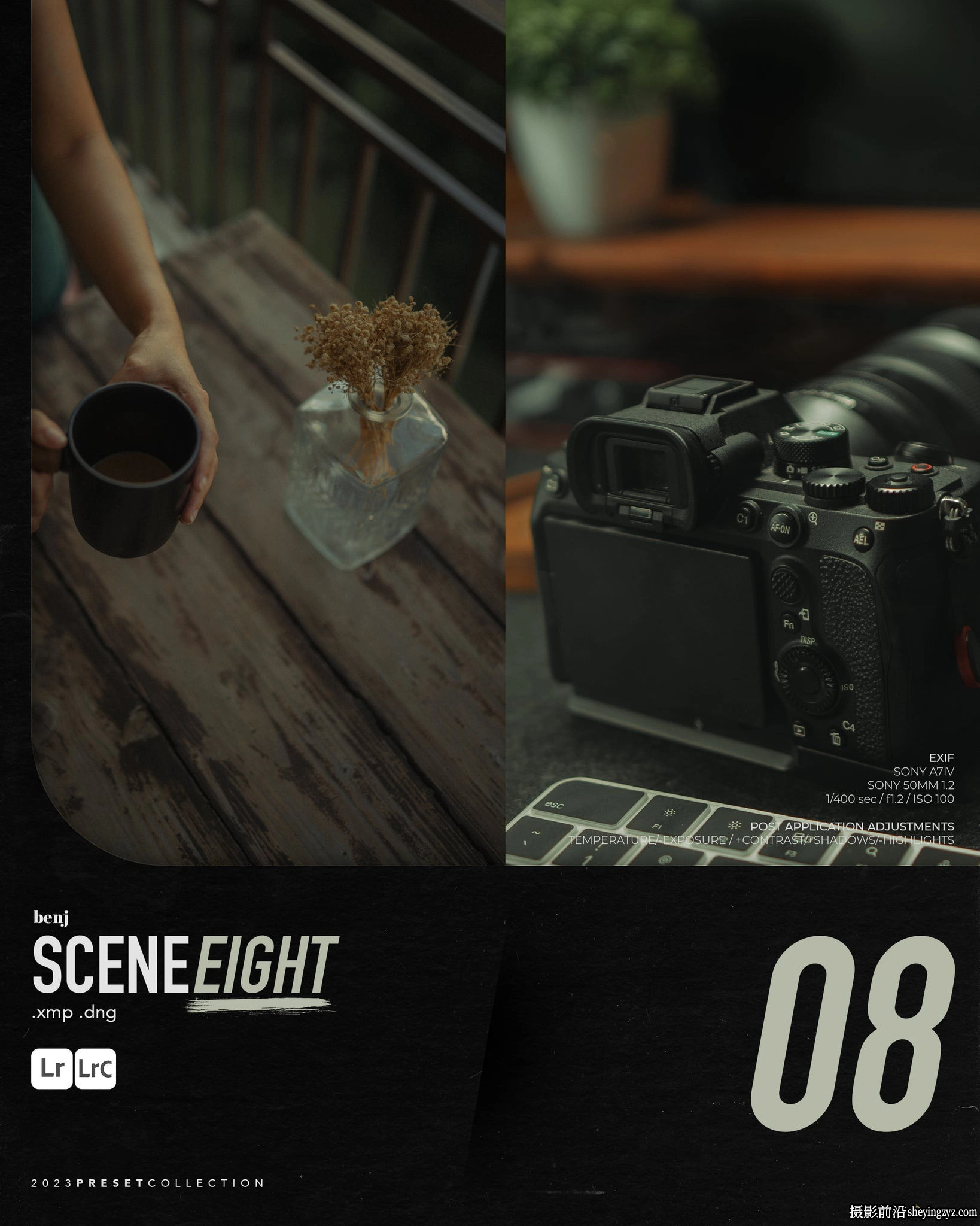 摄影师 Benj Villena 最佳8套街头摄影电影场景lr预设–SCENES Preset