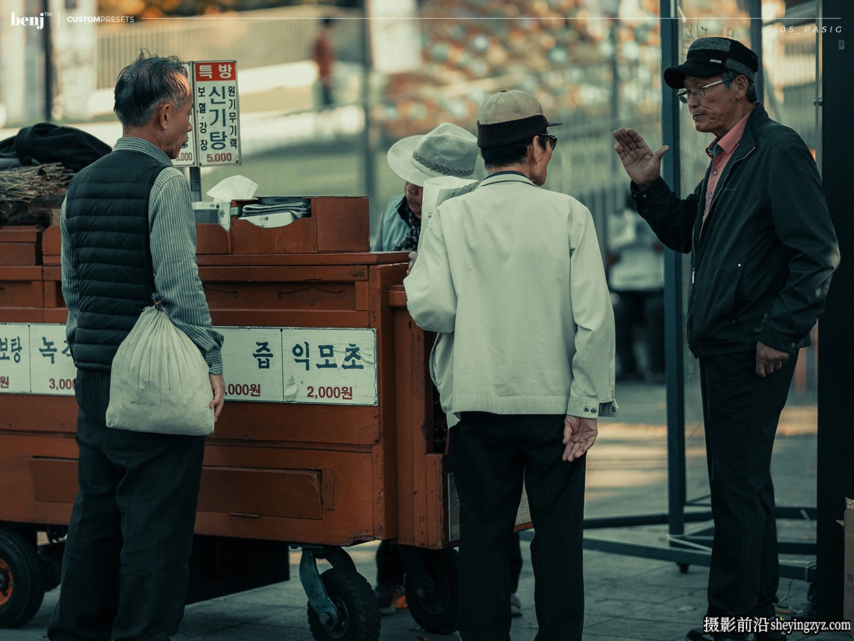 摄影师Benj Villena街头摄影电影自定义LR预设 Custom Presets
