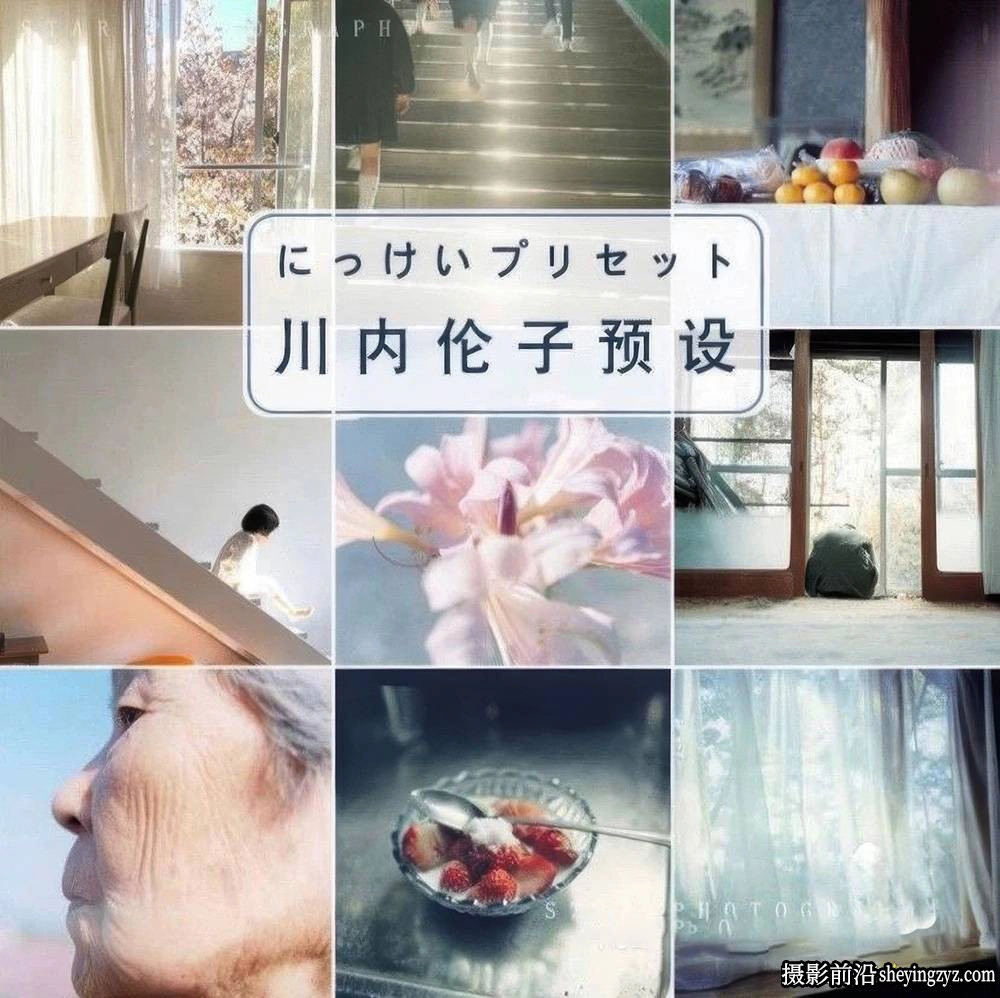 日本摄影师川内伦子日系风格Lr预设LUT预设 PR/PS/AE/FCPX/LUT预设