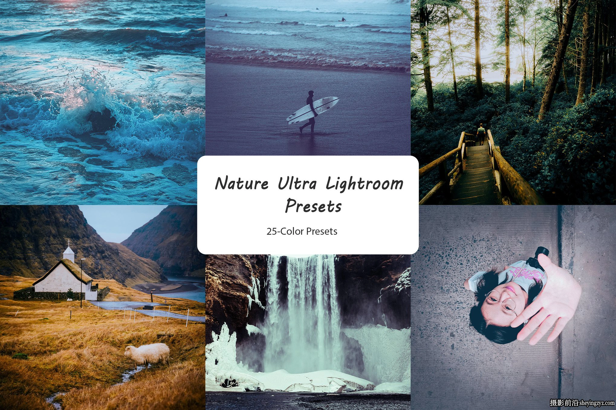 25种旅行电影胶片色彩LR预设/PS预设 Nature Ultra Lightroom Presets