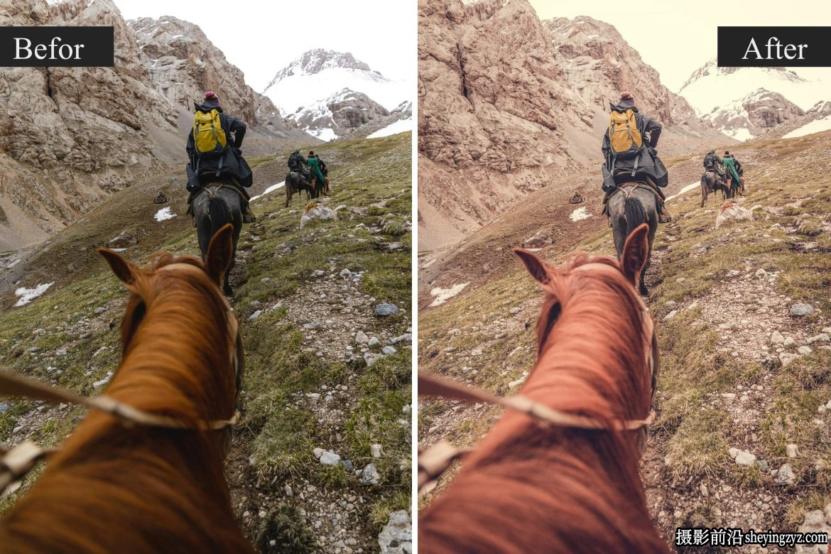 25种旅行博主人文风光lr预设/PS预设 Blogger Lightroom Presets