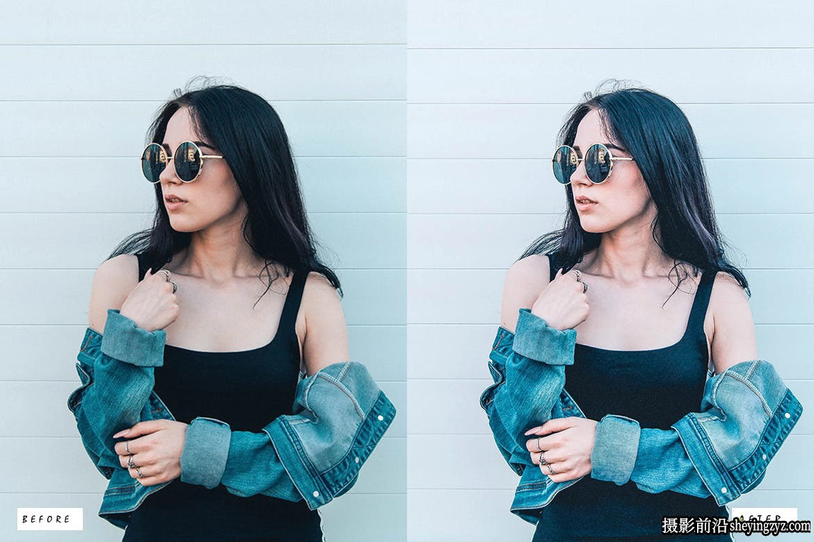 15种通透橘色人像调色后期调色lr预设  Portrait Lightroom Presets