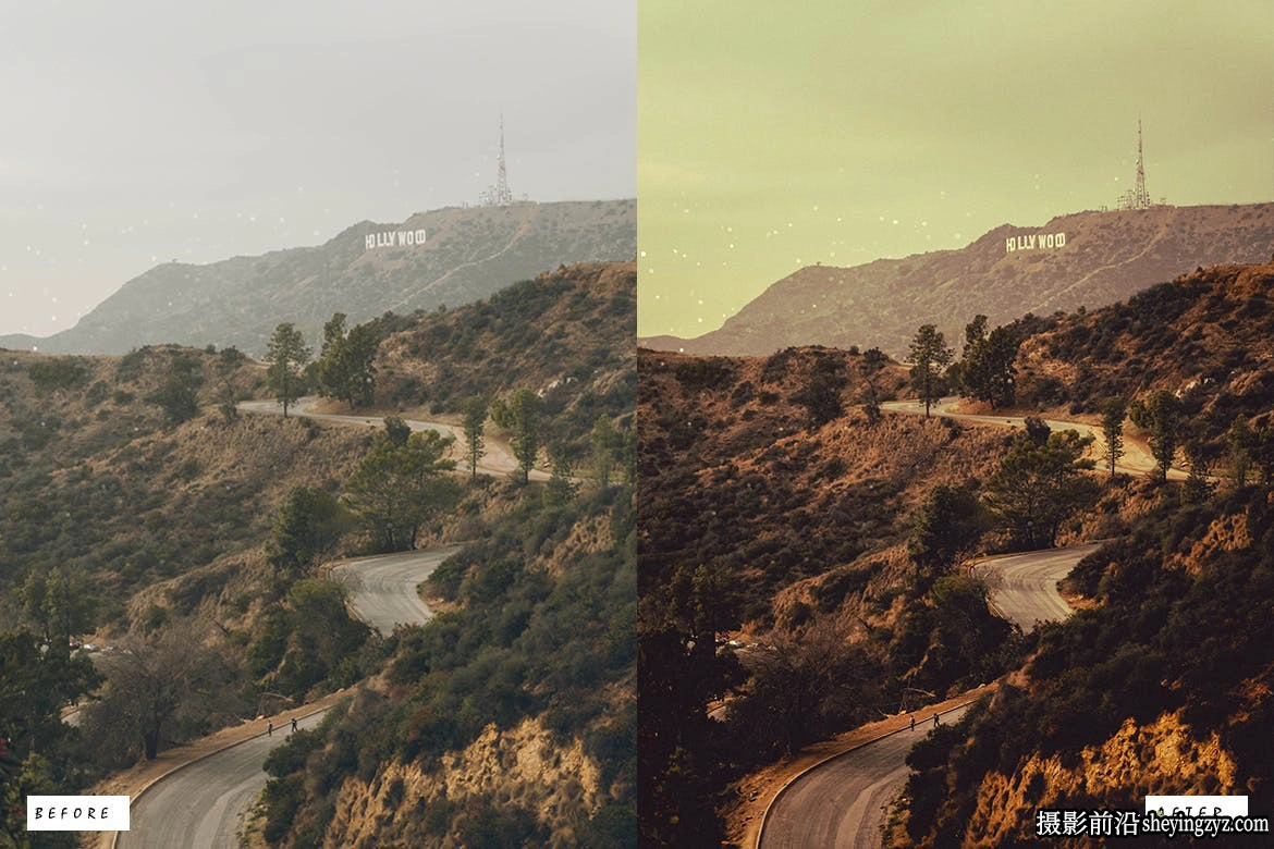10个免费旅行风光胶片调色lr预设 Cinematic Lightroom Presets