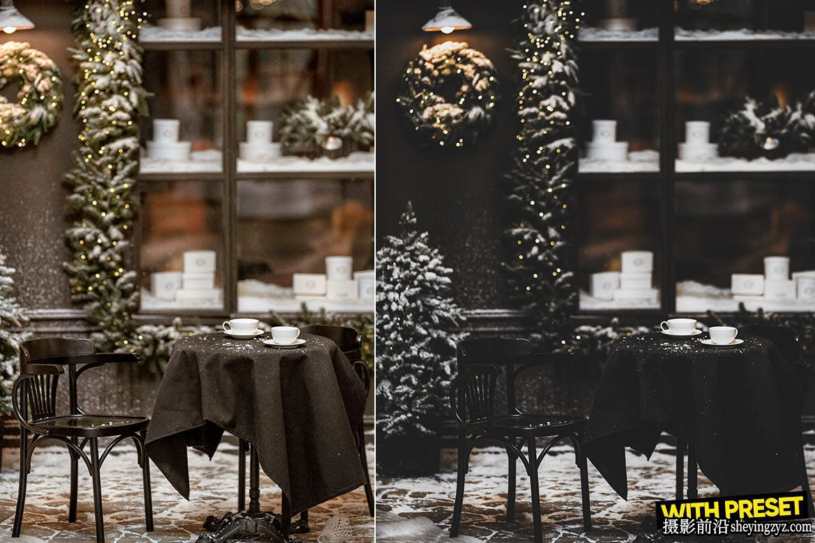 5种黑暗情绪电影人像Llr预设 ARTA - Faded Black Lightroom Presets