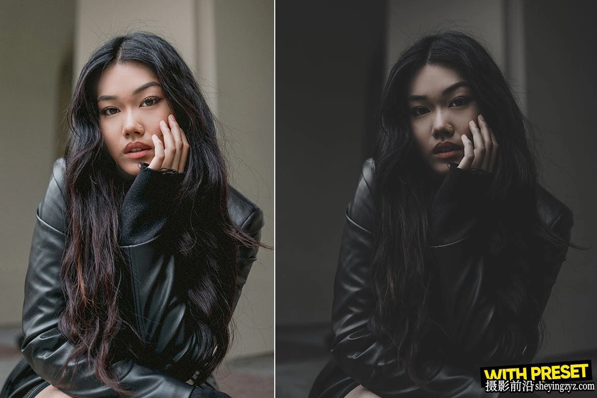 5种黑暗情绪电影人像Llr预设 ARTA - Faded Black Lightroom Presets