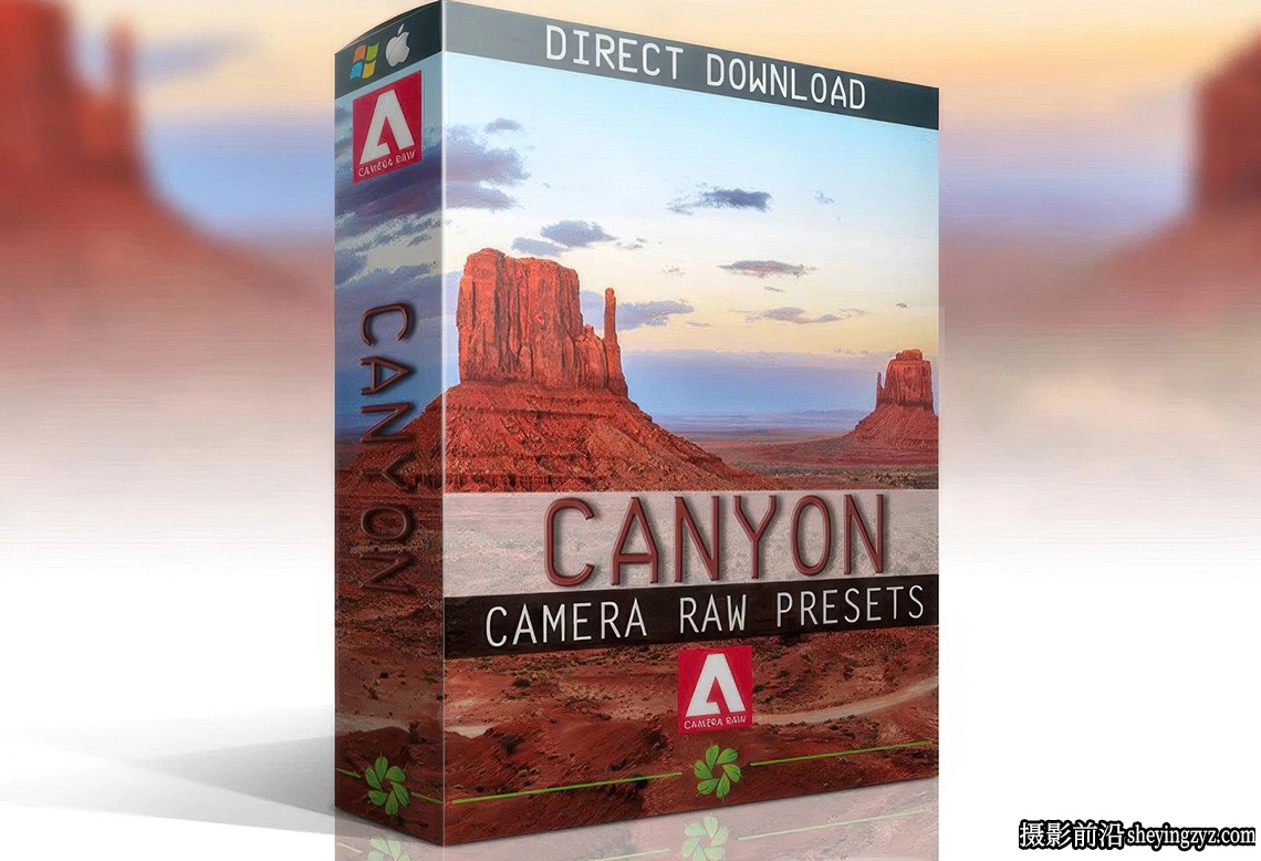 500种最佳电影风光Camera Raw预设 LandscaPhotoCANYONCAMERA RAW