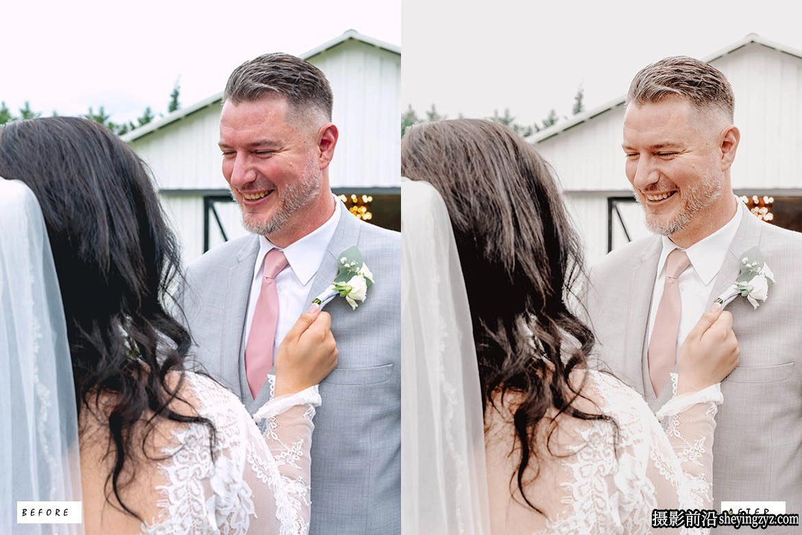 12种最好的乡村电影婚礼lr预设 Wedding Vibes Lightroom Presets