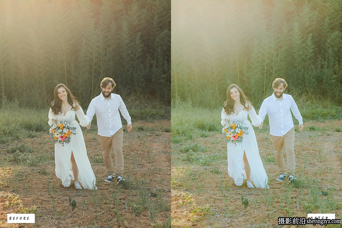 12种最好的乡村电影婚礼lr预设 Wedding Vibes Lightroom Presets