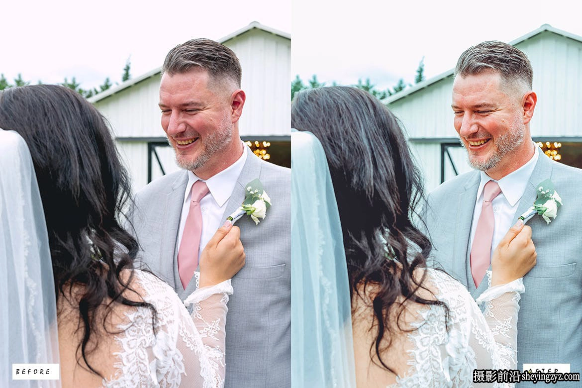 12种最好的乡村电影婚礼lr预设 Wedding Vibes Lightroom Presets