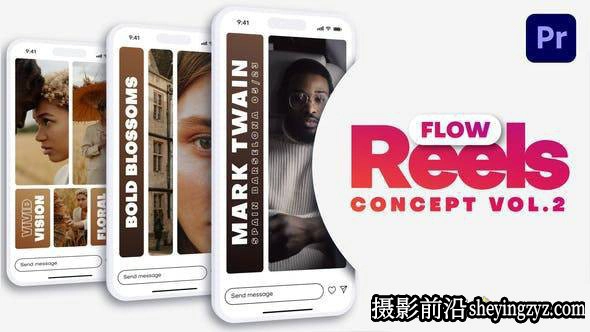 PR模板-抖音APP社交媒体故事版模版 Instagram Reels, TikTok Post