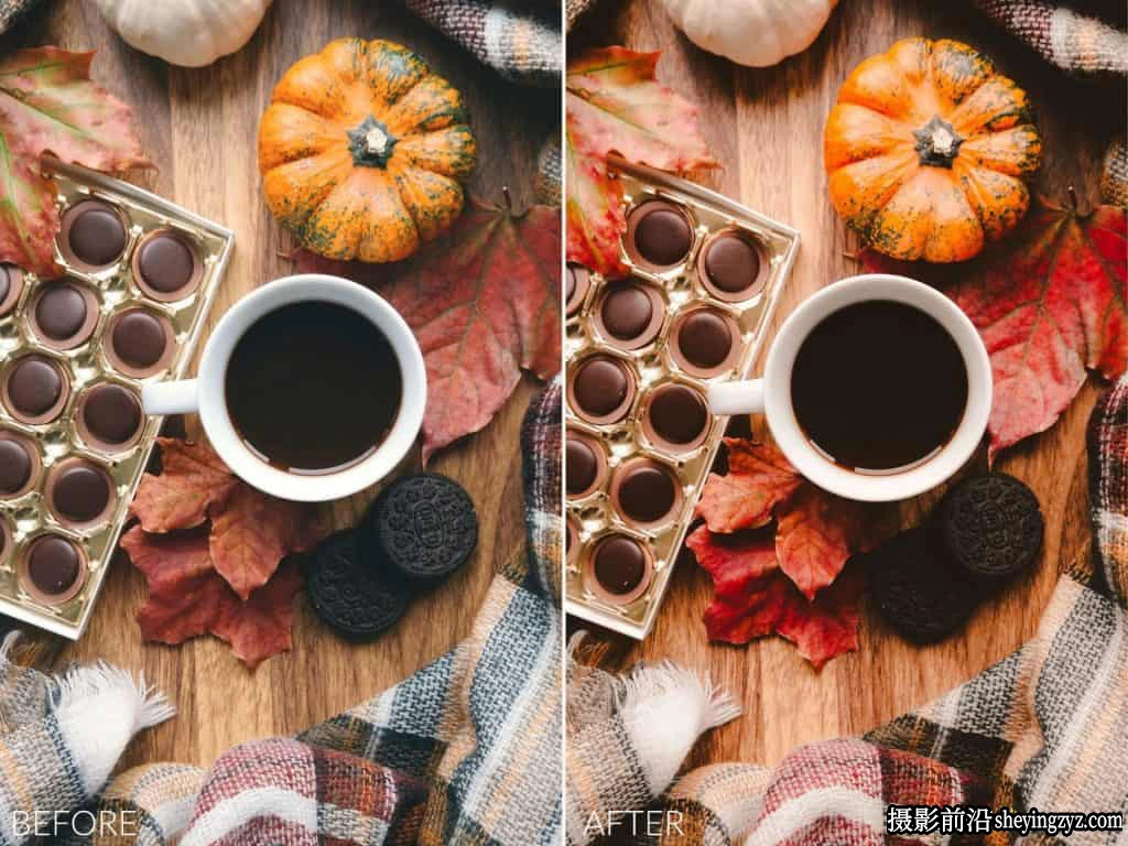 摄影师Sean Dalton金色秋日色彩秋季完美lr预设 Autumn Tones Preset