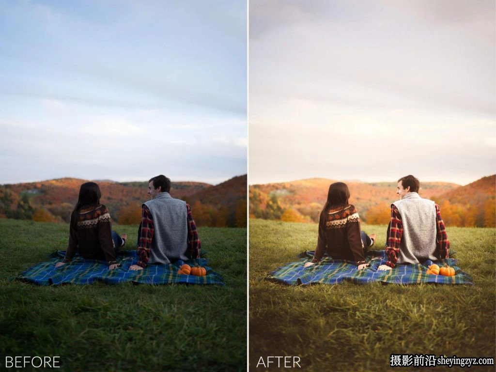 摄影师Sean Dalton金色秋日色彩秋季完美lr预设 Autumn Tones Preset