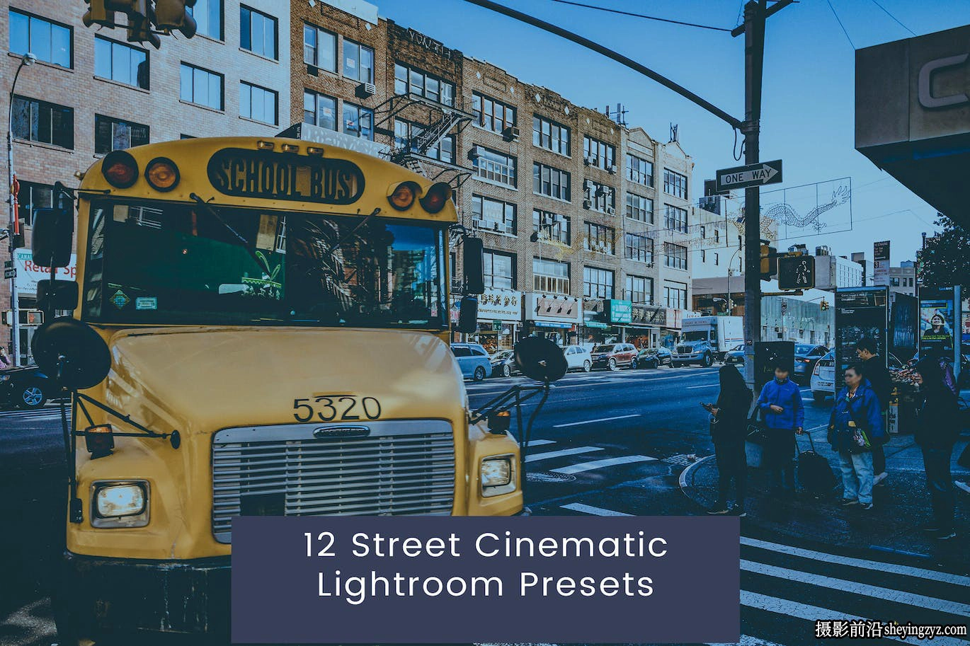 12种免费城市街道电影风光lr预设 Street Cinematic Lightroom Presets