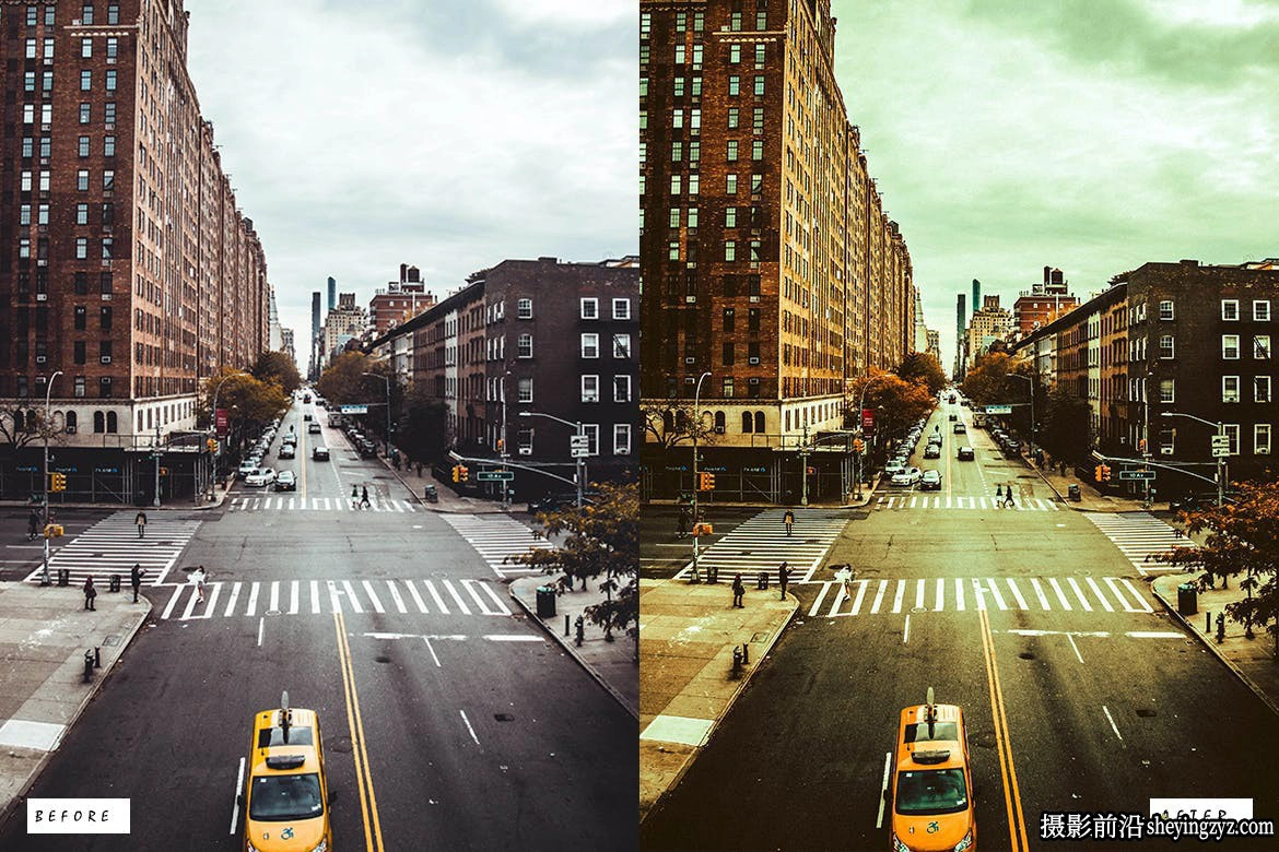 12种免费城市街道电影风光lr预设 Street Cinematic Lightroom Presets