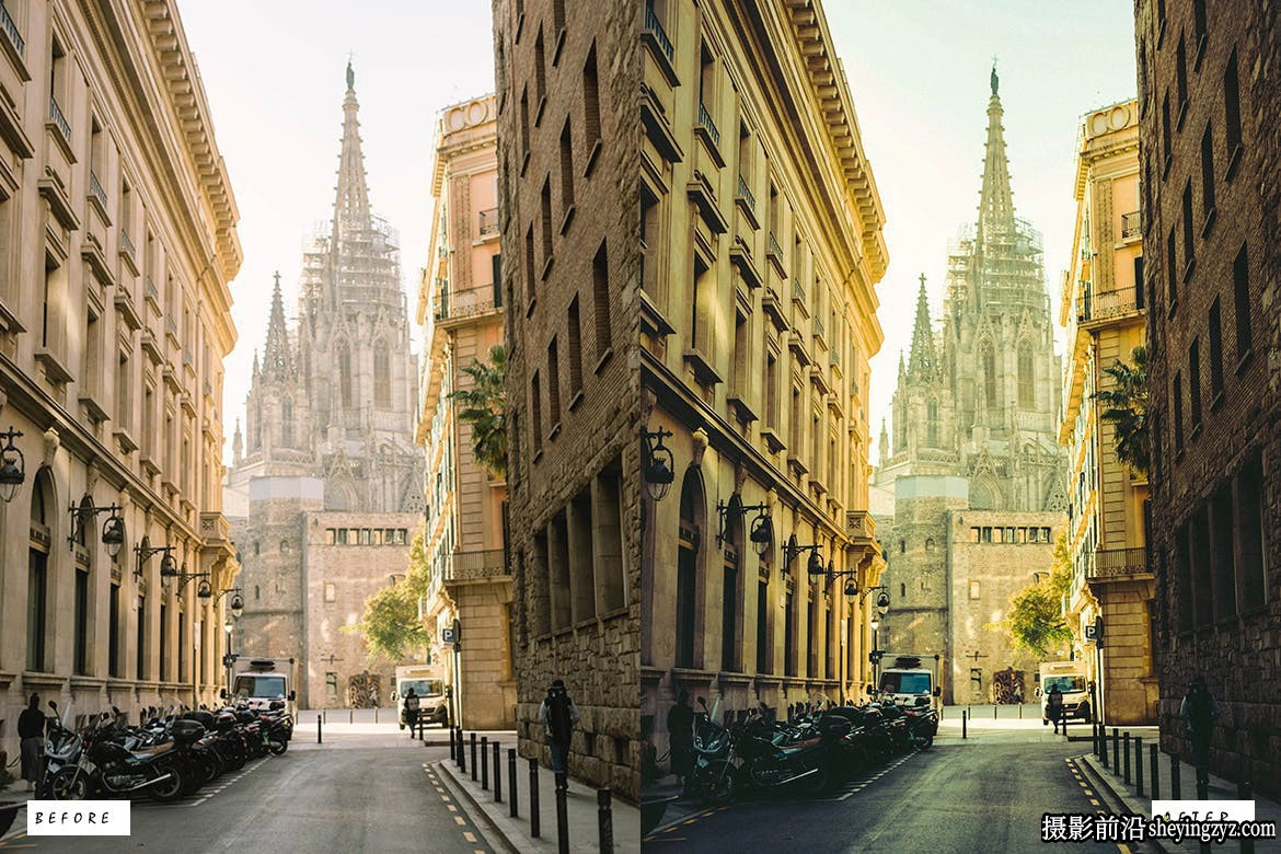12种免费城市街道电影风光lr预设 Street Cinematic Lightroom Presets