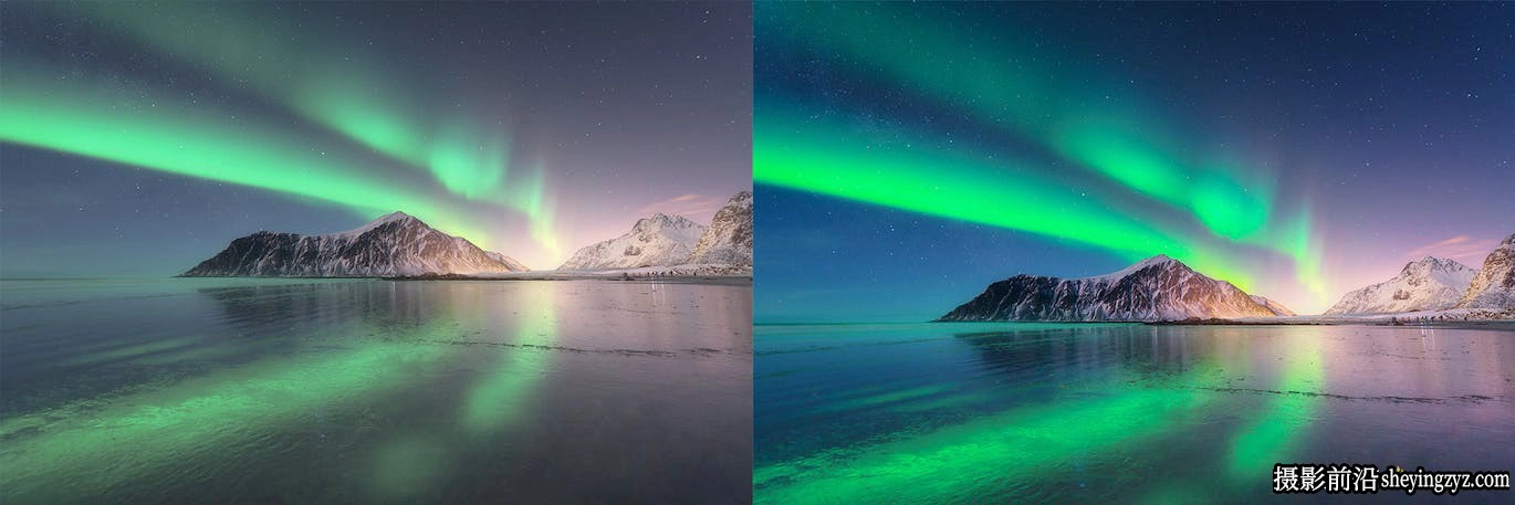 北极光风光摄影后期调色Lr预设Northern Lights Lightroom Presets