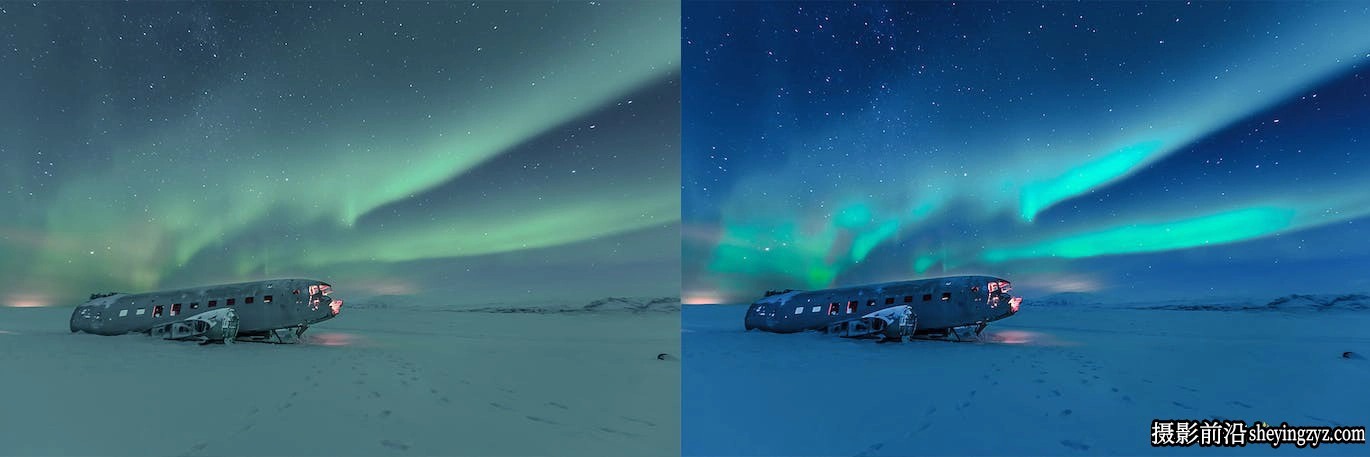 北极光风光摄影后期调色Lr预设Northern Lights Lightroom Presets