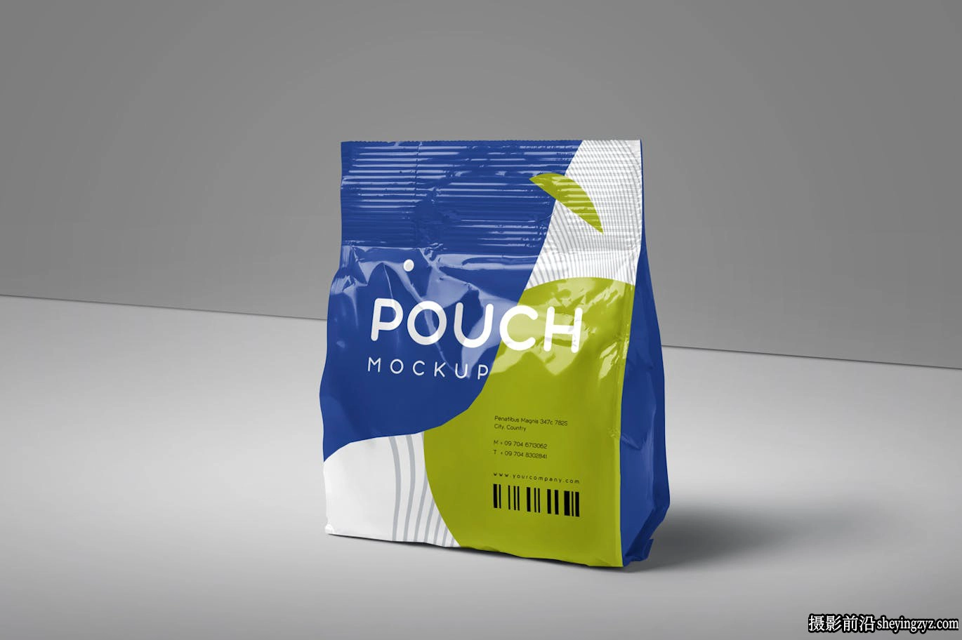 食品袋样机模型