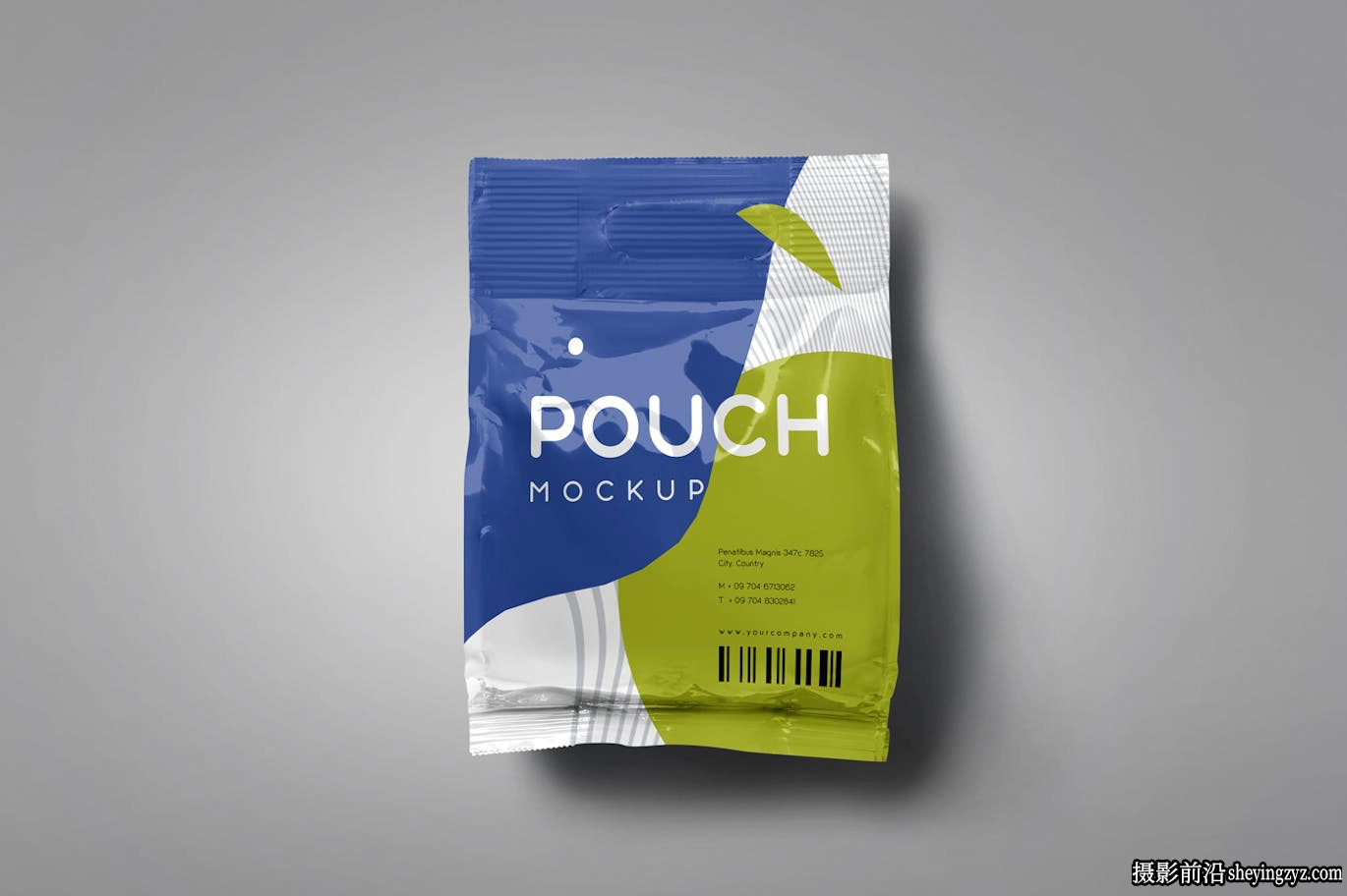 食品袋样机模型