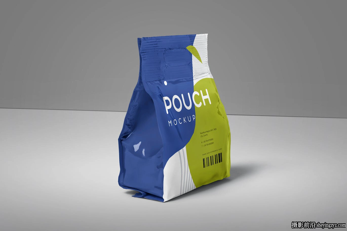 食品袋样机模型