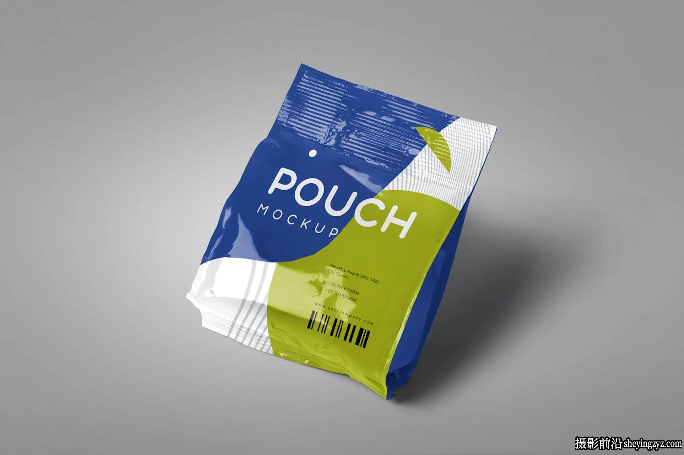 食品袋样机模型