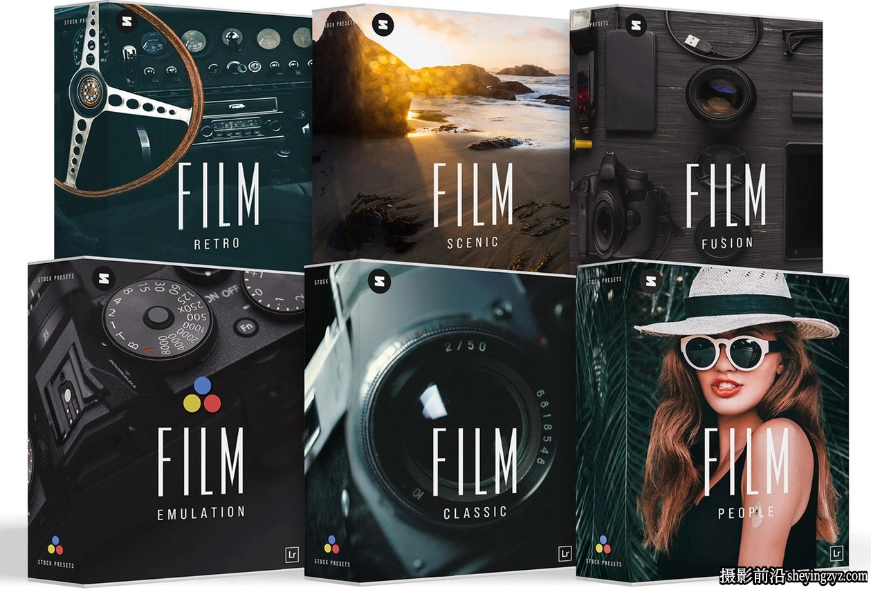 700种胶片模拟大师Lr预设6套合集 Stockpresets Lightroom Film Master