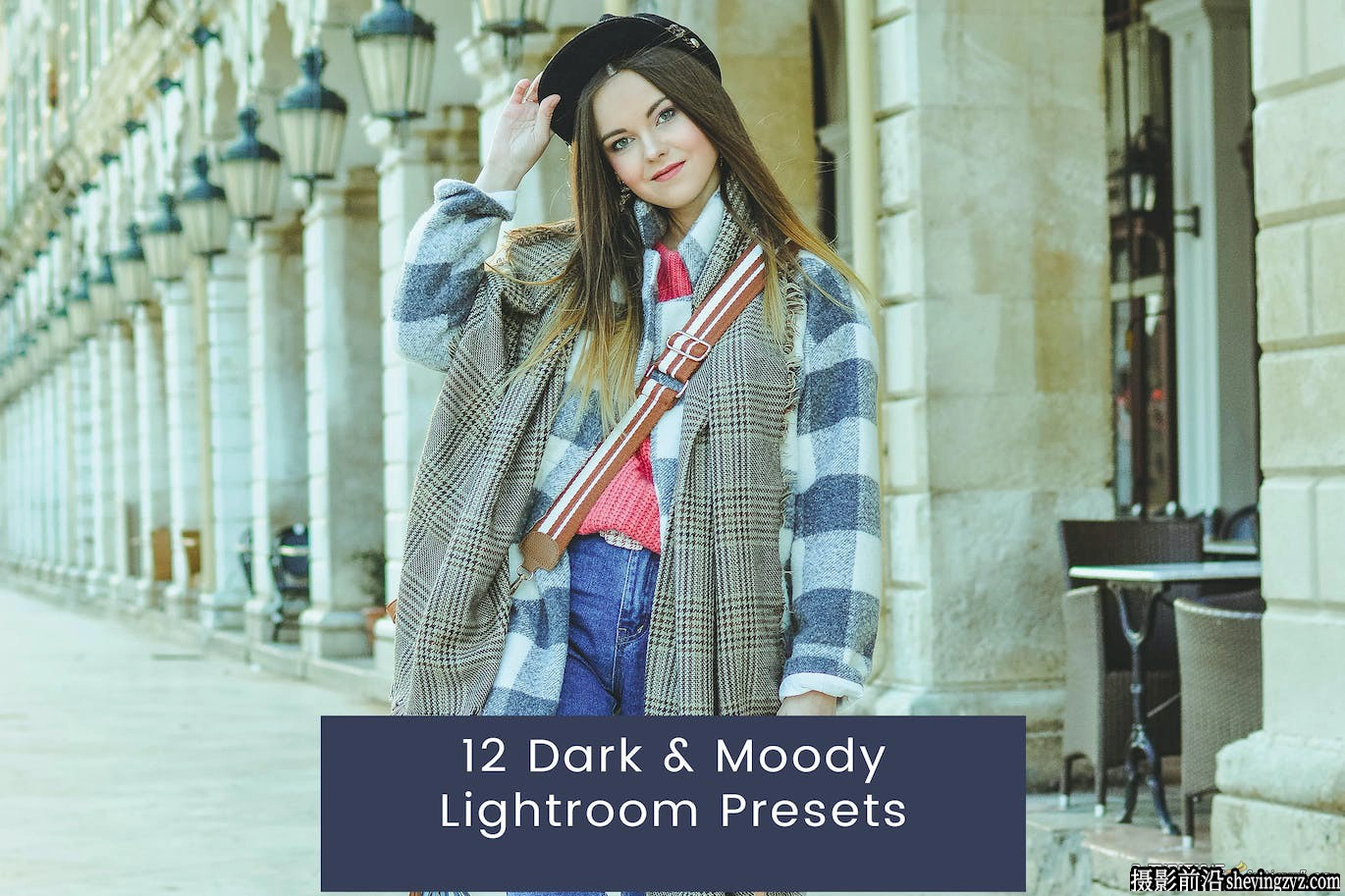 12种免费电影情绪人像调色lr预设 Dark &amp;amp; Moody Lightroom Presets