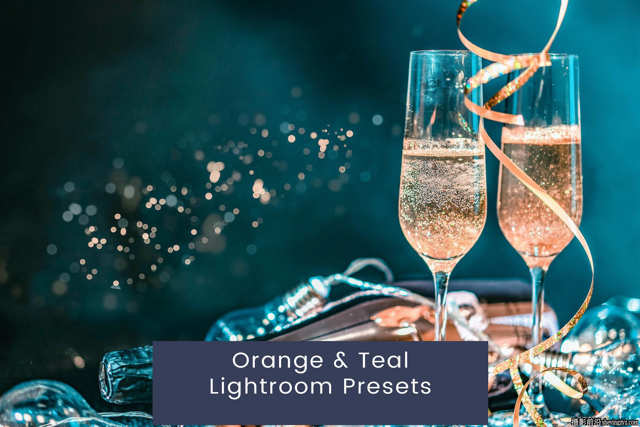 12种免费青橙色调调色Lightroom预设 Orange Teal Lightroom Presets