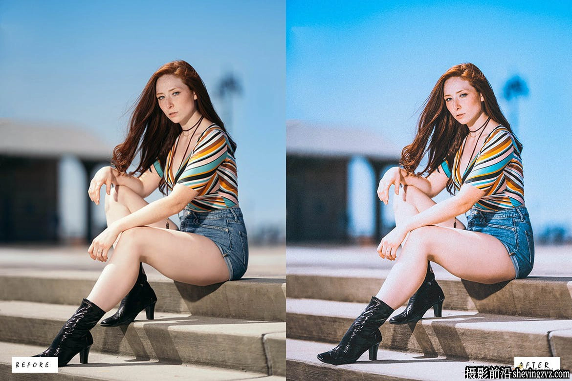 12种免费青橙色调调色Lightroom预设 Orange Teal Lightroom Presets