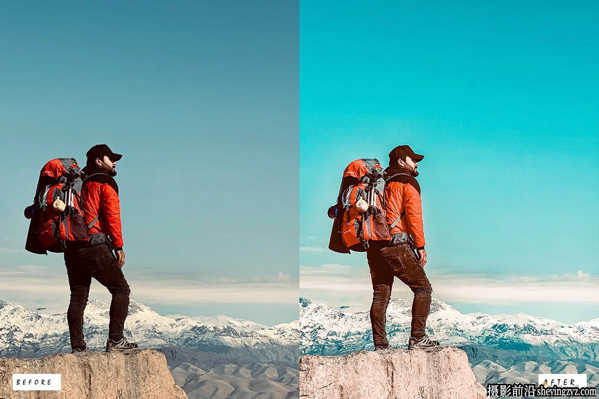 12种免费青橙色调调色Lightroom预设 Orange Teal Lightroom Presets