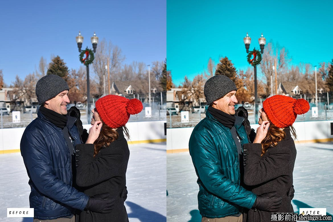 12种免费青橙色调调色Lightroom预设 Orange Teal Lightroom Presets