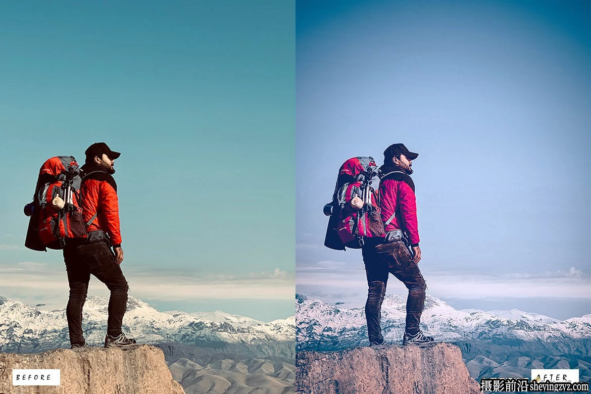 12种免费青橙色调调色Lightroom预设 Orange Teal Lightroom Presets