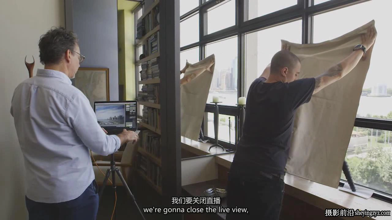 摄影大师Scott Frances室内空间摄影布光及后期完整版教程-中英字幕