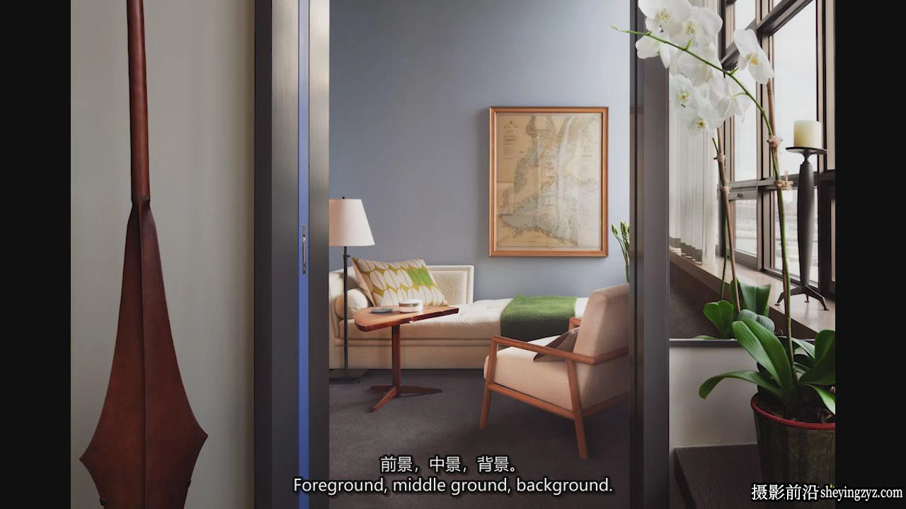 摄影大师Scott Frances室内空间摄影布光及后期完整版教程-中英字幕