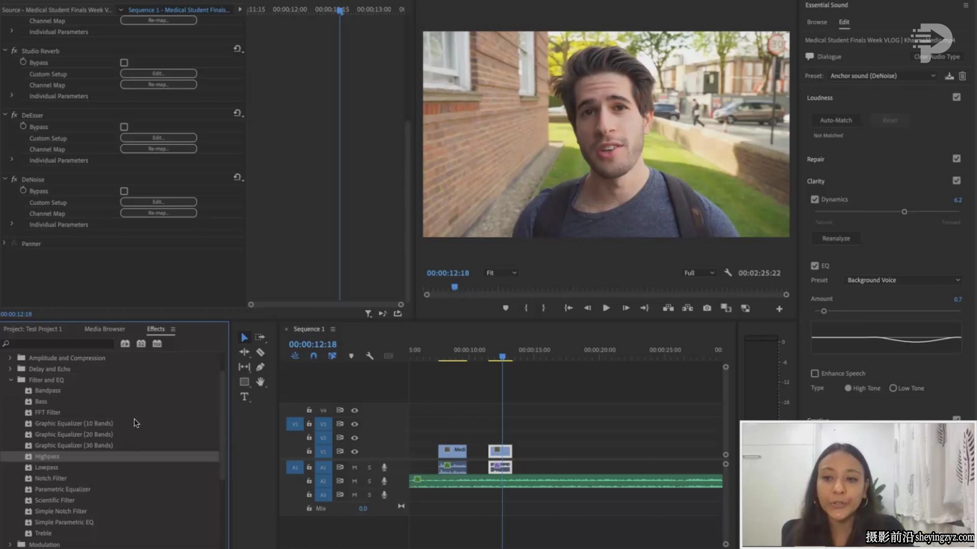 Premiere Pro 2024 专业电影视频编辑剪辑指南完整教程-中英字幕