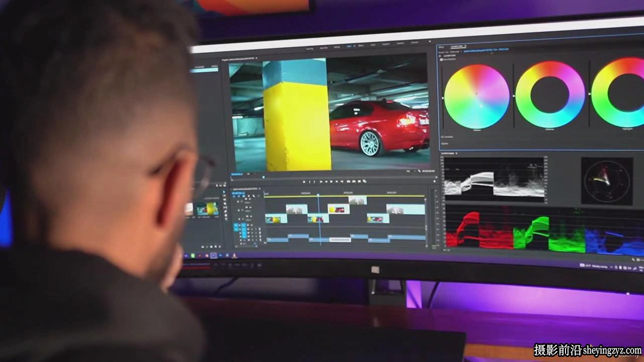 Premiere Pro 电影剪辑中的色彩校正和颜色分级完整教程-中英字幕