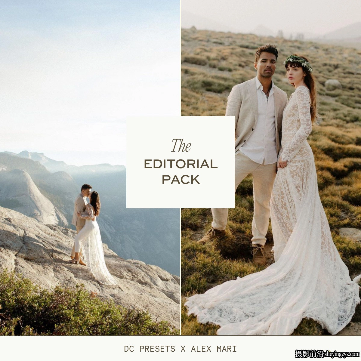经典婚礼跟拍人像lr预设 Dawn Charles x Alex Mari – The Editorial