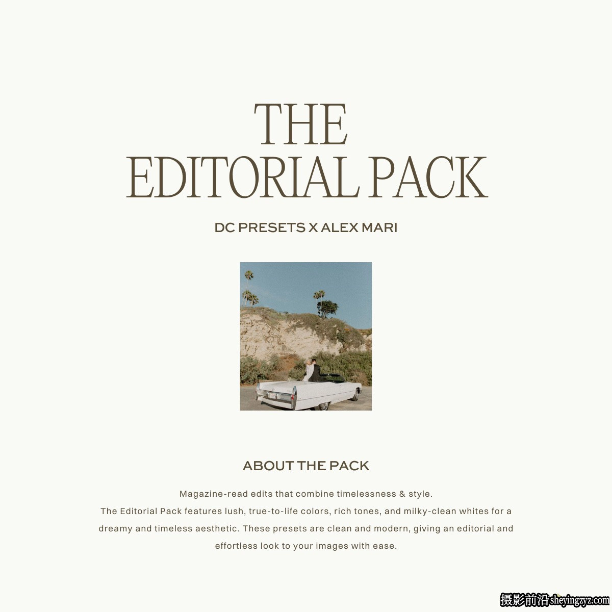 经典婚礼跟拍人像lr预设 Dawn Charles x Alex Mari – The Editorial