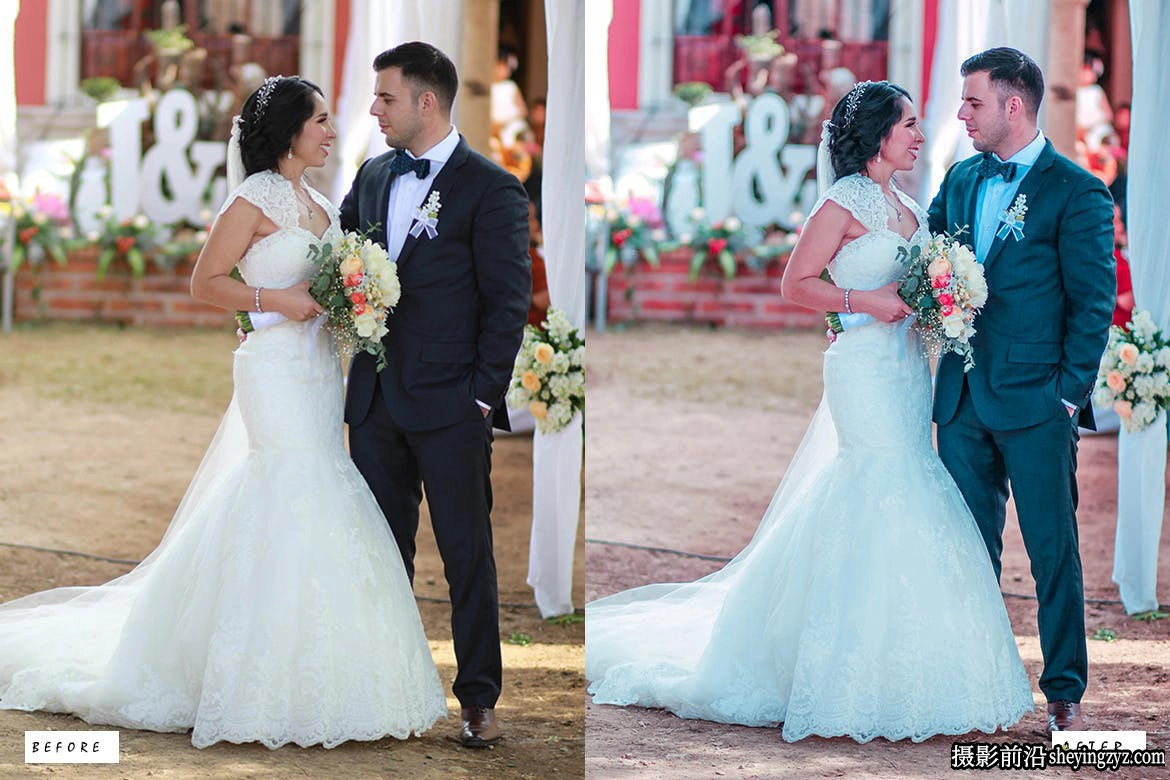 18种免费复古电影婚礼人像lr预设 Wedding Colors Lightroom Presets