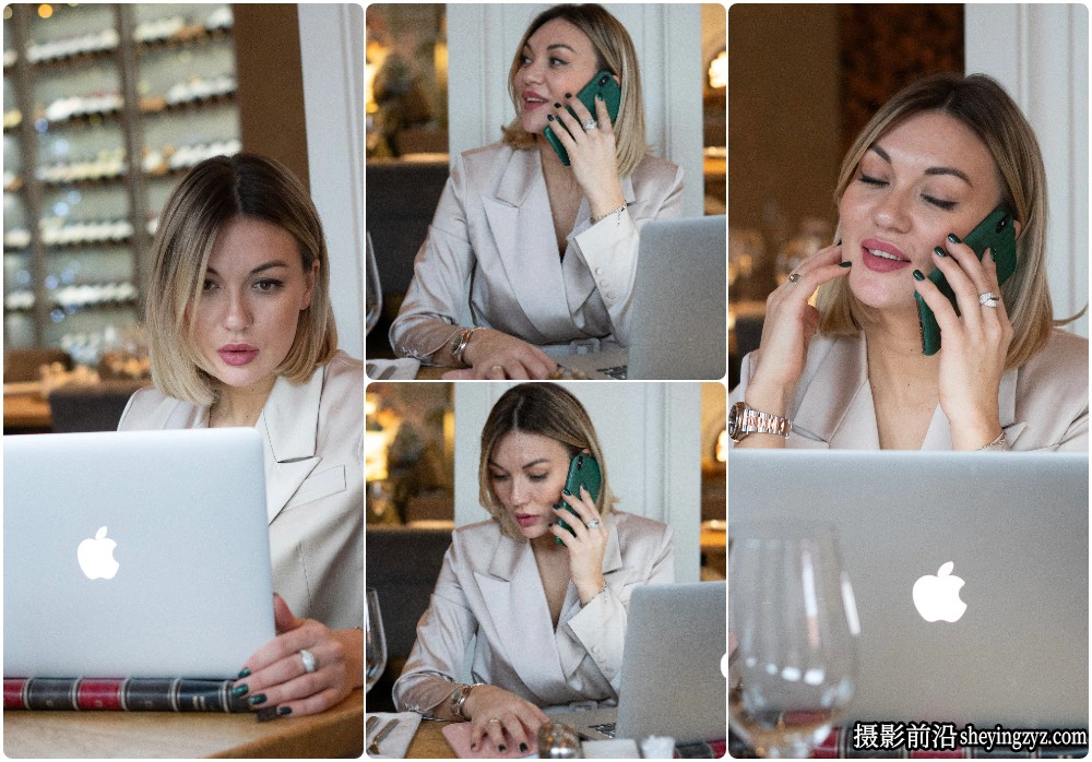 公司办公白领美女人像摄影免费RAW原图素材7张