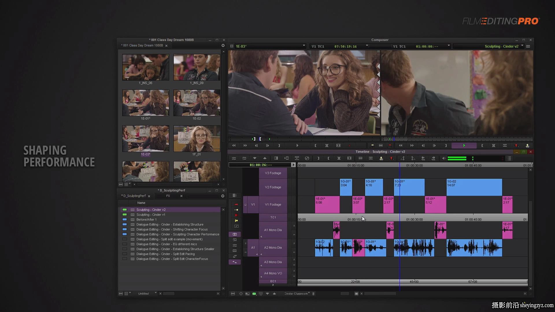 Film Editing Pro–好莱坞剪辑师电影创意剪辑的秘密专业版-中英字幕