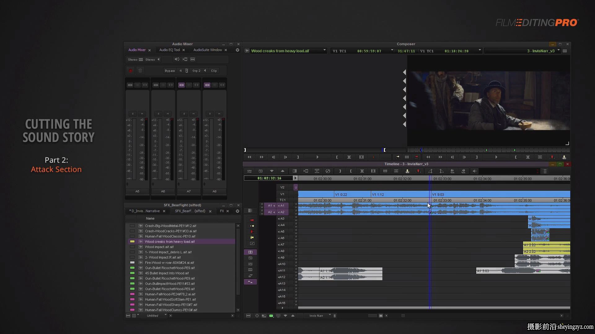 Film Editing Pro–好莱坞剪辑师电影创意剪辑的秘密专业版-中英字幕