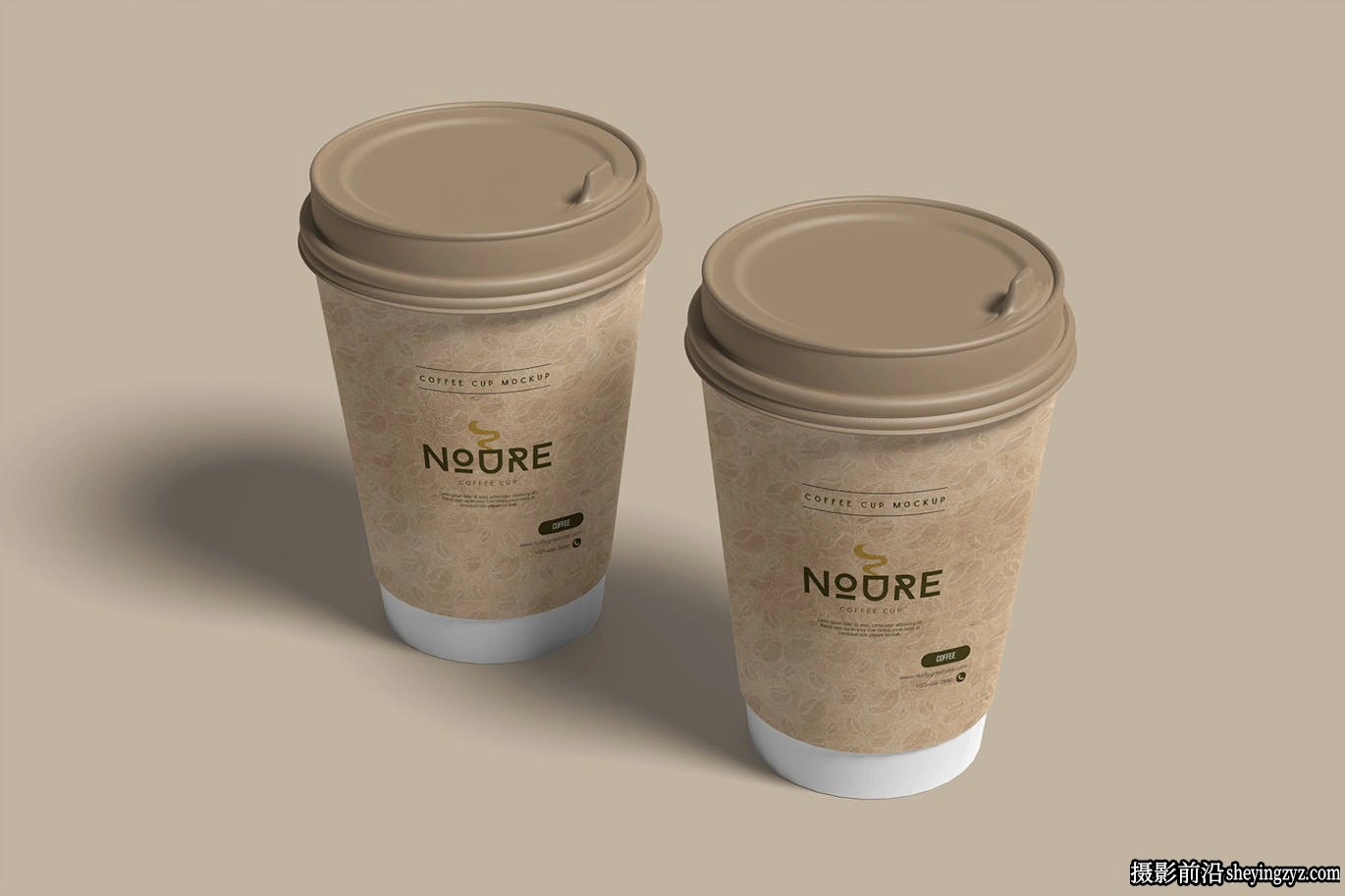 咖啡杯样机,纸杯样机