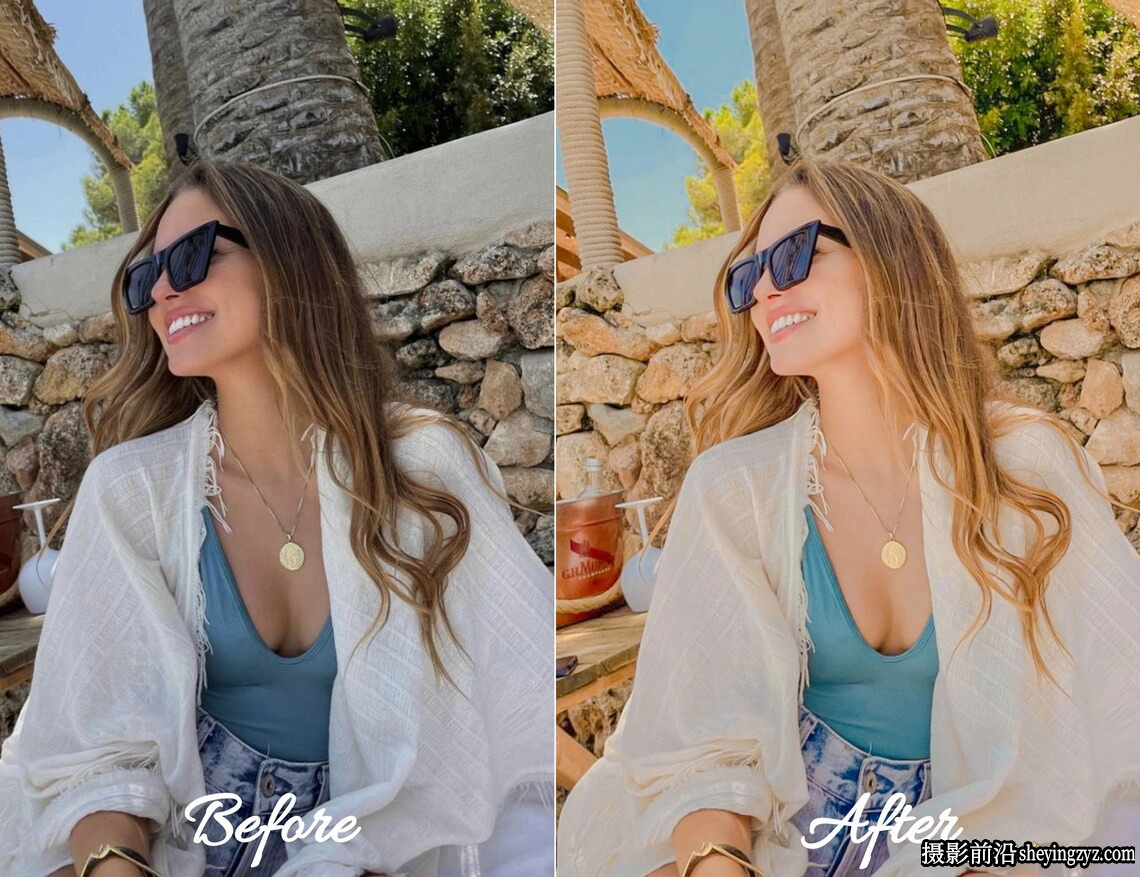 INS风格人像Lightroom预设及手机lr预设 Vibrant Lightroom Presets