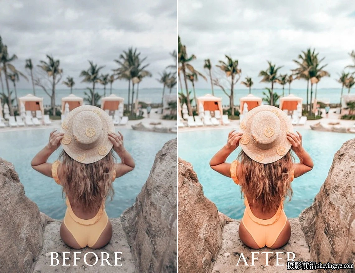 度假旅拍INS风格人像调色lr预设及手机版lr预设 Vacation Presets