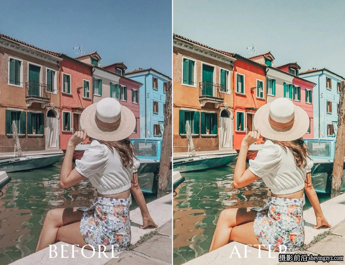 度假旅拍INS风格人像调色lr预设及手机版lr预设 Vacation Presets