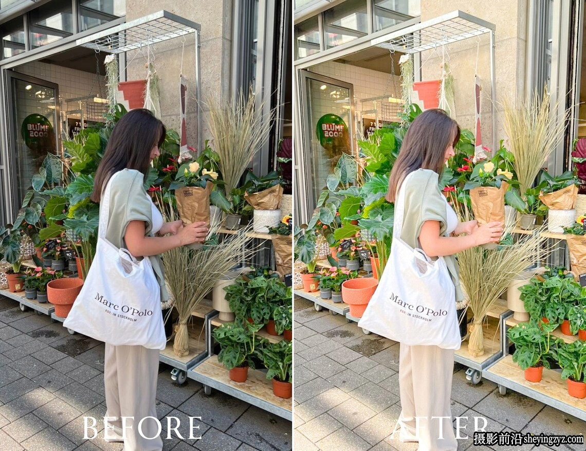 10种网红打卡INS风格lr预设及手机预设 Bright Natural Presets